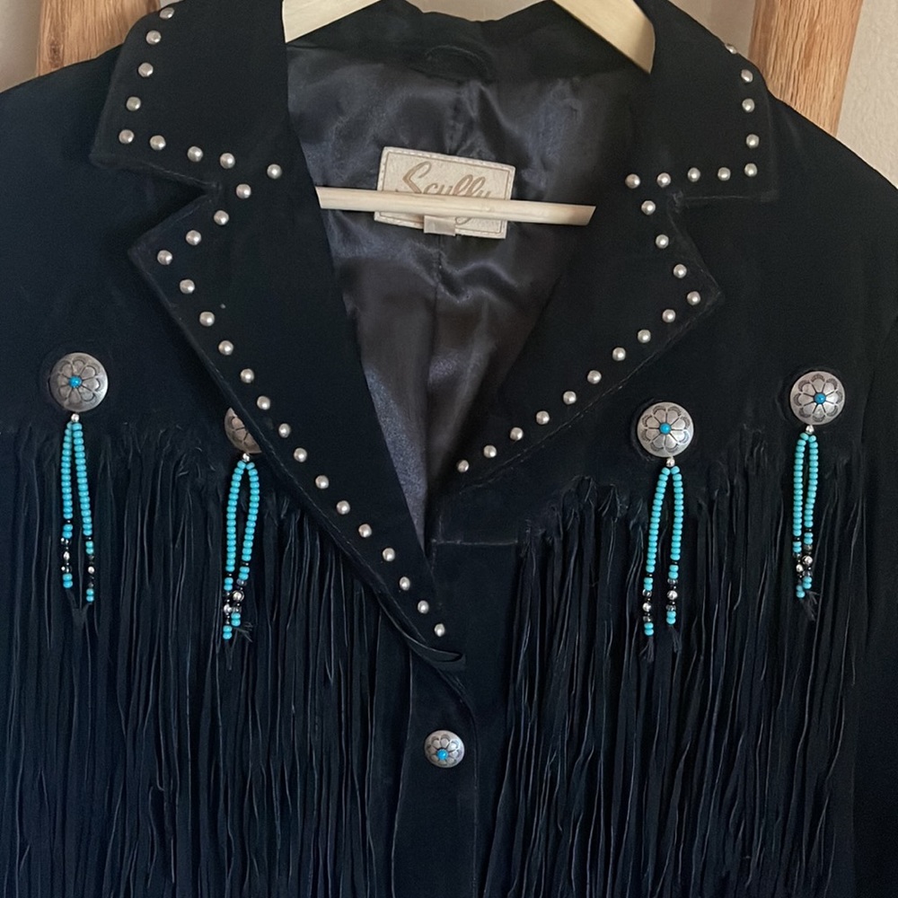 Scully Vintage Leather Western Jacket - Picture 3 of 4